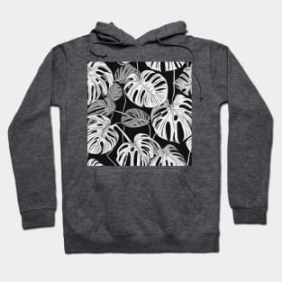 Monstera Print Hoodie